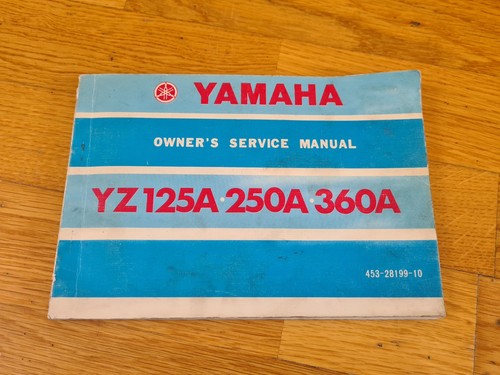 Yamaha vintage service - yamaha, yz-a