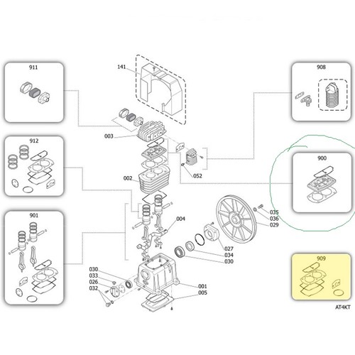 Kit plaque soupapes - kit,