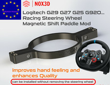 Logitech G29 G27 G25 G920 G923 magnetic shifter paddle sim racing wheel mod
