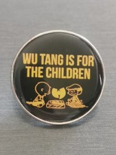 WU TANG CLAN METHOD MAN C.R.E.A.M pin Badge Patch New High Quality