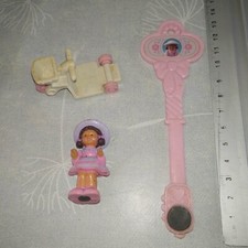 PRECIOUS PLACES village clefs magiques FISHER PRICE 1988 - figure + key