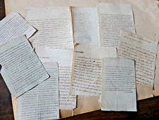 Correspondence of René Potier de Pommeroy Franco Canadian Genealogy Subject