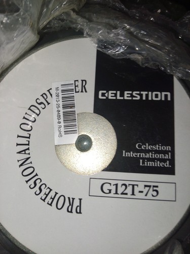 Celestion speakers g12t - speakers, g12t-75