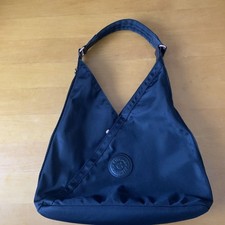 Kipling Nylon Bag Black 12x13in, Magnet Closure, Used, No Major Damage