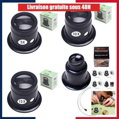Loupe horloger pièces 5x - horloger, 4