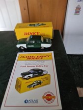 ATLAS DINKY - 551 FORD TAUNUS - POLIZEIWAGEN with CERTIFICATE and SIGN - 2011
