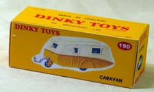DINKY TOYS 190 CARAVAN   BOITE