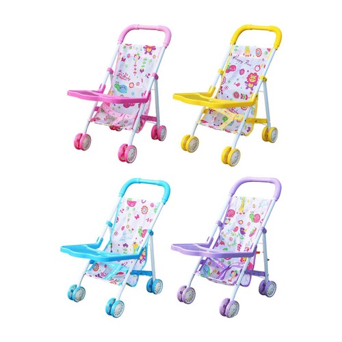 Poussette poupée pliable - poussette, de