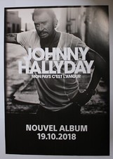 Affiche Johnny Hallyday 2018