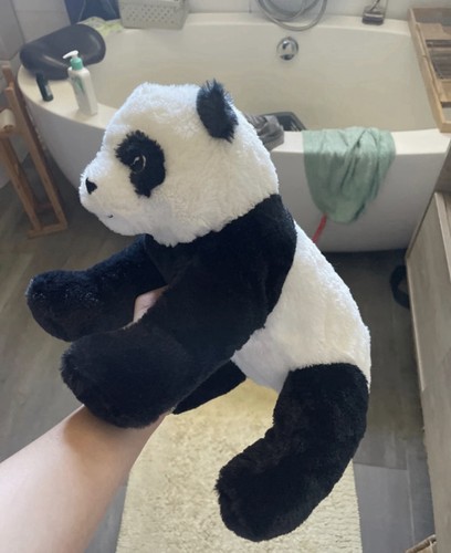 Peluche panda noir blanc - et,
