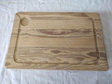 Ancienne Planche à découper en bois 37 x 24cm