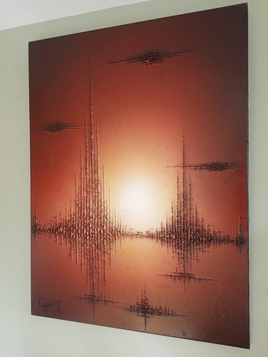 Tableau signé huile - signé,,