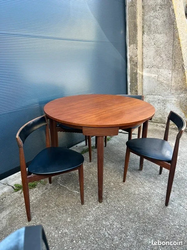 Table chaises mid century - table, et