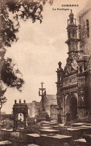 Cpa commana - cpa, (finistère)