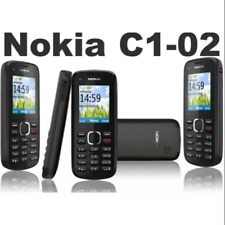 Original Nokia c1-02 Keys Phone Small Unlocked mobile phone 1 Year warranty