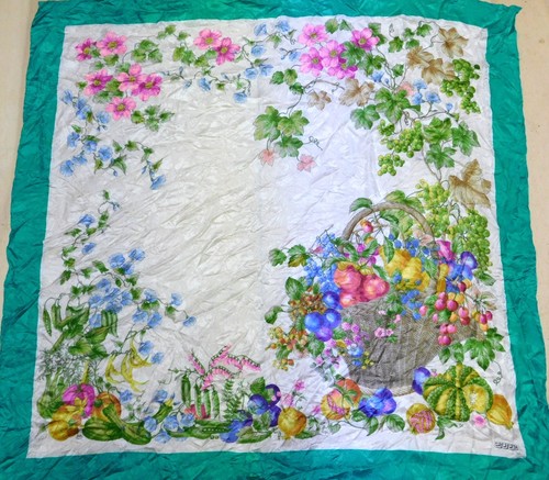 Foulard vintage femme - foulard,