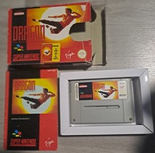 Jeu Snes Super Nintendo Dragon Bruce Lee story avec notice EUR vintage rare