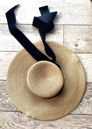 Ancien chapeau paille - ancien,