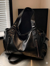 Grand Sac à Main Femmes Noir