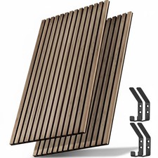 2 Pièces De Panneaux En Bois