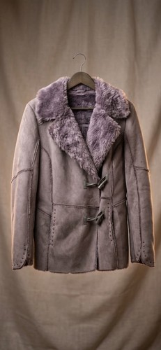 Manteau court fausse fourrure - fausse,