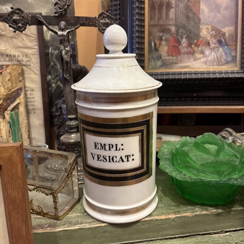 Old paris porcelain - paris, pharmacy