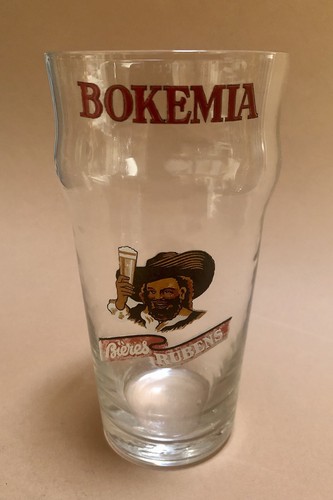 Ancien verre bière - verre,