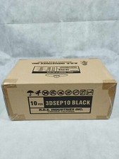 Lot revendeur shipping box carton usine X10 Pochette rigide Noir boitier