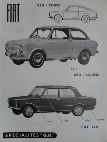 Fiat 124 850 - 124, &