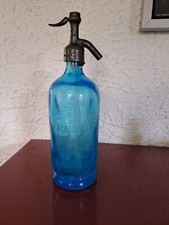 -BOUTEILLE SIPHON EAU BLEUE