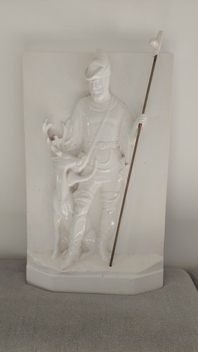 Rare grande plaque faience - rare,