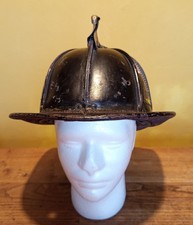 Casque pompier US en Cuir