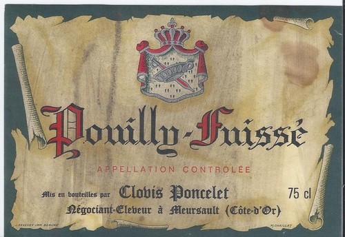 Etiquette vin bourgogne - de,