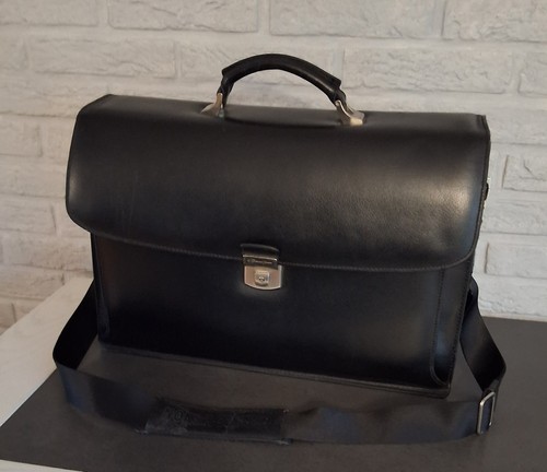 Cartable cuir noir gérard - en,