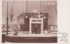 Vintage Dackel Dachshund Teckel. Circus Old Dog PC.