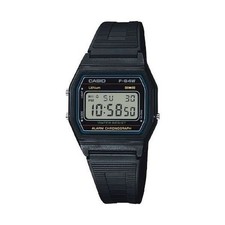 CASIO Watch Standard F-84W-1QJH Black Simple Designed Watch  Digital