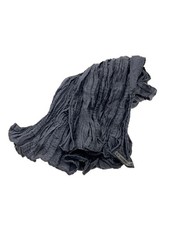Foulard homme bleu uni, 12" x