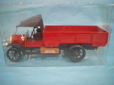 1/43 Fiat camion civil rouge 18BL 1915 ancien RIO A3 autocarro box f3 perso défo