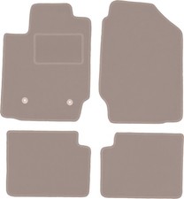 Tapis de sol en velours Beige