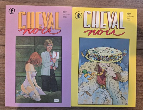 Cheval noir nm moebius - cheval, #9
