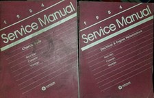 Manuel d'entretien d'atelier Chrysler Dodge FWD Ram Van Caravan Voyager 1984 d'origine