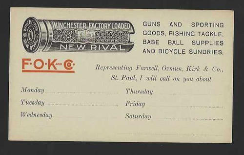 1930 carte publicitaire - carte,