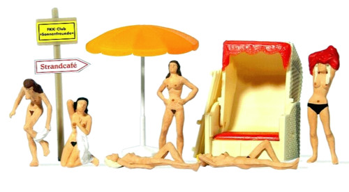 Preiser 10107 plage - À, la