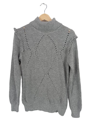 Qed london pull femme - pull, gris