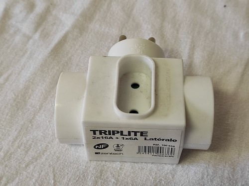 Multiprise triplite zentech - multiprise,
