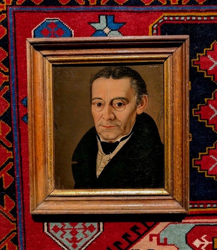 Portrait homme ancien 1830 - portrait,