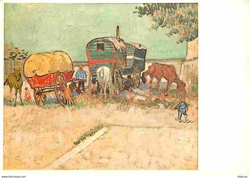 Carte postale art peinture - carte,