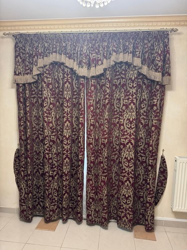 Rideaux fronces floraux - rideaux,