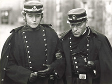 PHOTO CINEMA BERNARD GIRAUDEAU JEAN LOUIS TRINTIGNANT MILITARY PASSION D LOVE