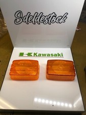 2 cabochon clignotant adaptable kawasaki 23048-1015 ar 50 80 125 23048-1069